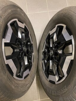 ORIGINAL ALU KOLA NISSAN NAVARA 255/60/18 - 2