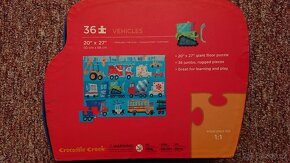 PUZZLE VEHICLES Crocodile Creek 3+ SLEVA - 2