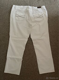 Dámské džíny - bílé vel.52 - 2