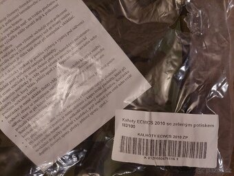 Kalhoty Carinthia ECWCS 2010 originál AČR vz.95 Gore-Tex - 2