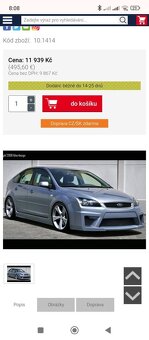 Přední nárazník Mentor Ford Focus - 2