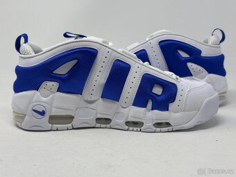 Nike Air More Uptempo Low White Hyper Royal vel.44/28cm - 2