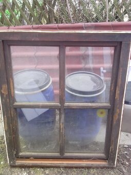 2 DREVENA OKNA 110132 CM - 2