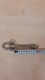 Závěsná ocelová oka se závitem/vrutem - 2