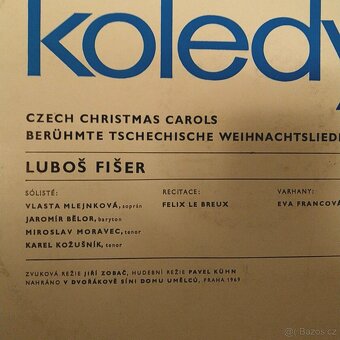 Vinyl LP Vánoční koledy - 2