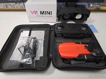 Dron Professinal dual kamera + box s příslušenstvím + VR - 2