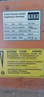 Prodám robot KUKA VKR 125/2 - 2