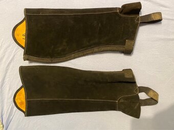 Minichapsy - kožené + látkové - 2