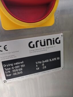 Sušící sítotisková skříň na síta Grünig G-DRY 551 - 2