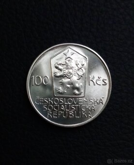 100 Kčs výročí úmrtí Karla Hynka Máchy 1986 - 2