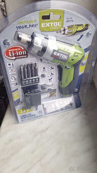 Aku šroubovák Extol Craft 402114 (s baterií) - 2