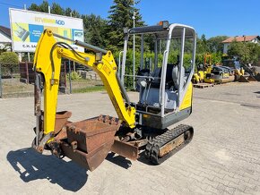 Minibagr minirypadlo Wacker Neuson 1404 , Kubota, JCB - 2