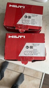2x Hilti baterie 22V 4.0Ah úplně nové - 2