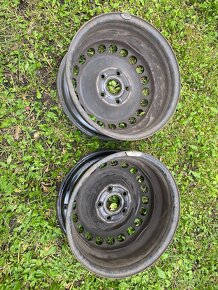 Plechové disky 5x112, 6Jx15H2 ET37 2 kusy - 2