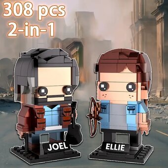 Stavebnice: The Last of Us (Joel a Ellie) - 2