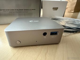 USB-C Metal 4K Docking Station (sleva) - 2