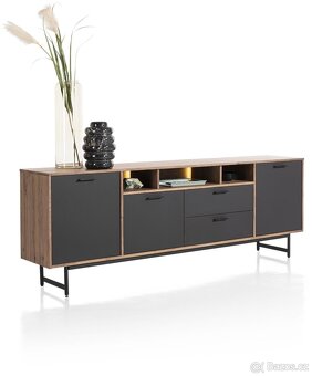 Moderní industriální skříň/komoda - Torano 230 cm - 2