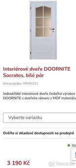 Dveře Socrates 2x Levé - 2