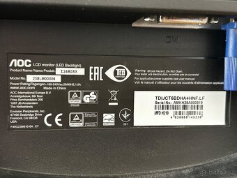 FullHD monitor AOC 23,8” - 2