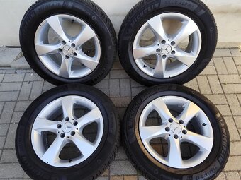 ALU 5x112 r17 MERCEDES + PNEU - PĚKNÁ SADA - 2