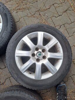 alu kola 5x100 r15 195/55r15 fabia 2 - 2