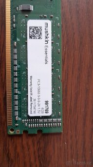 Paměť DIMM DDR3 4GB - 2