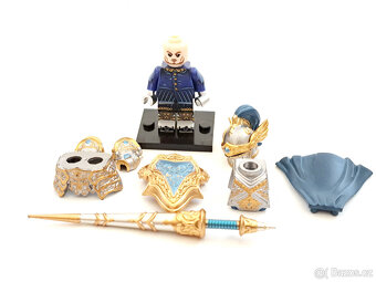 Minifigurky rytíři (6), typ Lego - 2