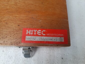 paralelní koncové měrky HITEC MESSTECHNIK 580-03 a 500-11 - 2