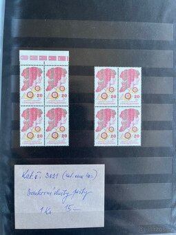 Zvláštnosti ČS. Známek - 2