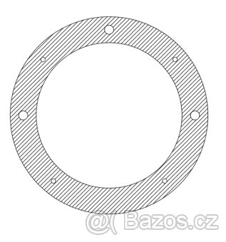 Těsnění pod hrnce předních světel UAZ - 2