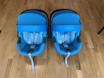 Autosedačky (vajíčka) pro dvojčata - Cybex Aton S2 i-size - - 2