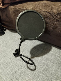 POP-1, pop filtr, protivětrná ochrana, černý - 2