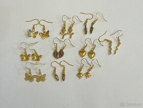 Naušnice ve zlaté barvě - 2