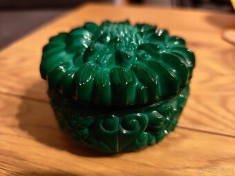 Malachitová dóza - 2