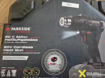 Aku horkovzdušná pistol peformance v kufru - 2