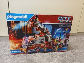 Playmobil 70935 Hasičské auto: US Tower Ladder - 2