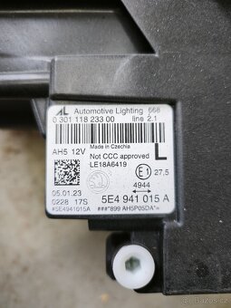 LP světlo skoda Octavia 4 - 2