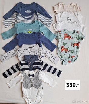 Balík oblečení kluk 50-56 - 2
