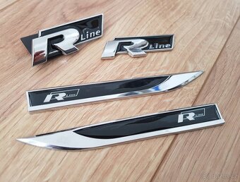 Rline napisy logo znaky nalepky R-line - 2
