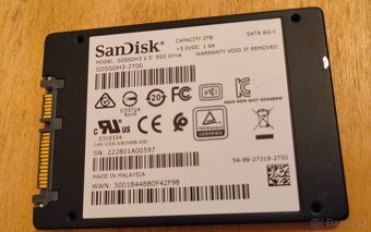 SSD disk 2tb, SanDisk Ultra - 2