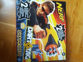 Prodám - Nerf revolver (pistole), Dart Tag - 2