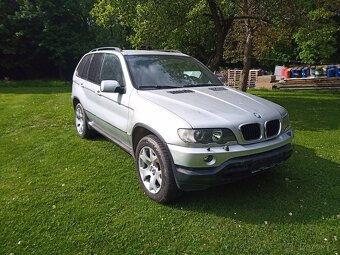 BMW X5 e53 3.0D, ALU 19", kůže, tažné, pojízdné, 45 tis kč - 2