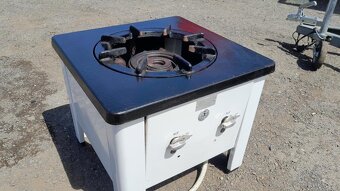 Plynová stolička KG 103 ( 2x hořák 6+3 Kw ) - 2