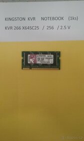 Paměti Kingston KVR 266 - 2