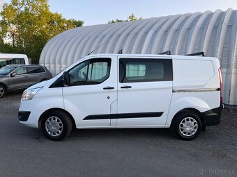 Ford transit custom 2.2TDCI 114kw 6míst r.v.2015 klimatizace - 2