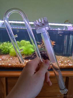 Skleněné Lily pipe skimmer - 2