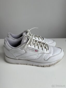 Prodám Reebok tenisky, vel. 40 – kožené, pohodlné - 2