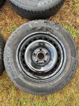Zimní sada plechových kol 5x112 R15 - 2