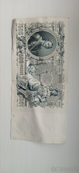 Carské Rusko 500 rublů – originální bankovka z roku 1912
- 2