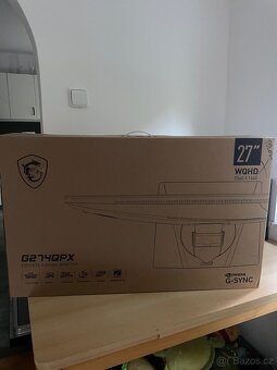 Herní monitor MSI G274QPX 27" WQHD - 2